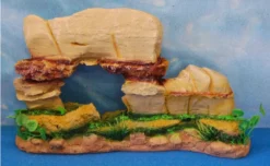 Aquarium Resin Ornament - Large Rock And Boulders 40cm