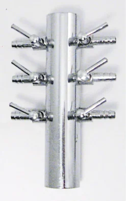 Air Line Valve 6 X Outlets To Take 6mm Air Line