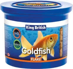 King British Cold Water Goldfish Food Flakes 200g