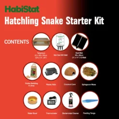 HabiStat Hatchling Snake Starter Kit 7 HabiStat Hatchling Snake Starter Kit -Fish Aquarium Supplies Store HSSNKIT 3 default