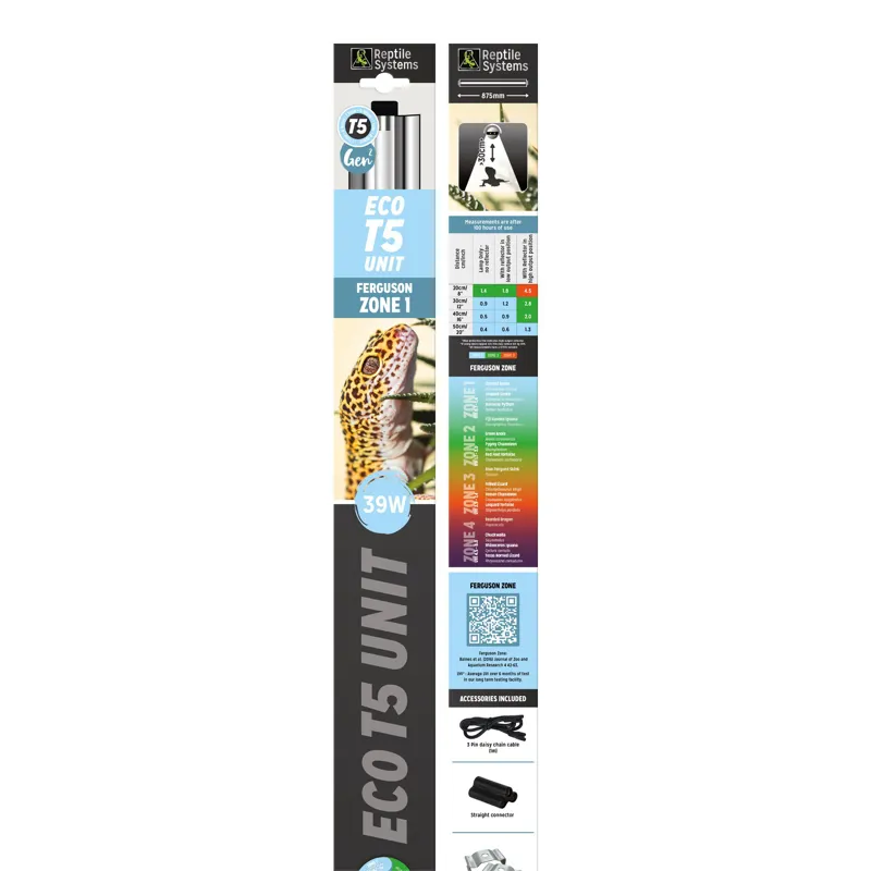 Reptile Systems Eco T5 Unit Zone 1 39w 870mm 1 Reptile Systems Eco T5 Unit Zone 1 39w 870mm