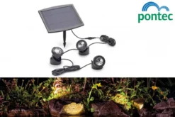 Pontec PondoSolar LED 3 Light Set