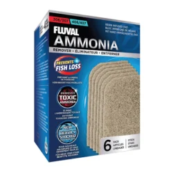 Fluval 306/407 Ammonia Remover 6 Pack -Fish Aquarium Supplies Store a258 product