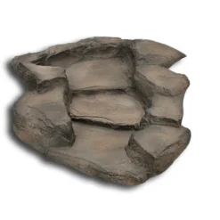 Oase Rockways Grand Canyon Slate Brown Left Slate Stepped Bend