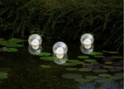 Velda Floating Glass Lights -Fish Aquarium Supplies Store floating glass lights in pond 281 29 1