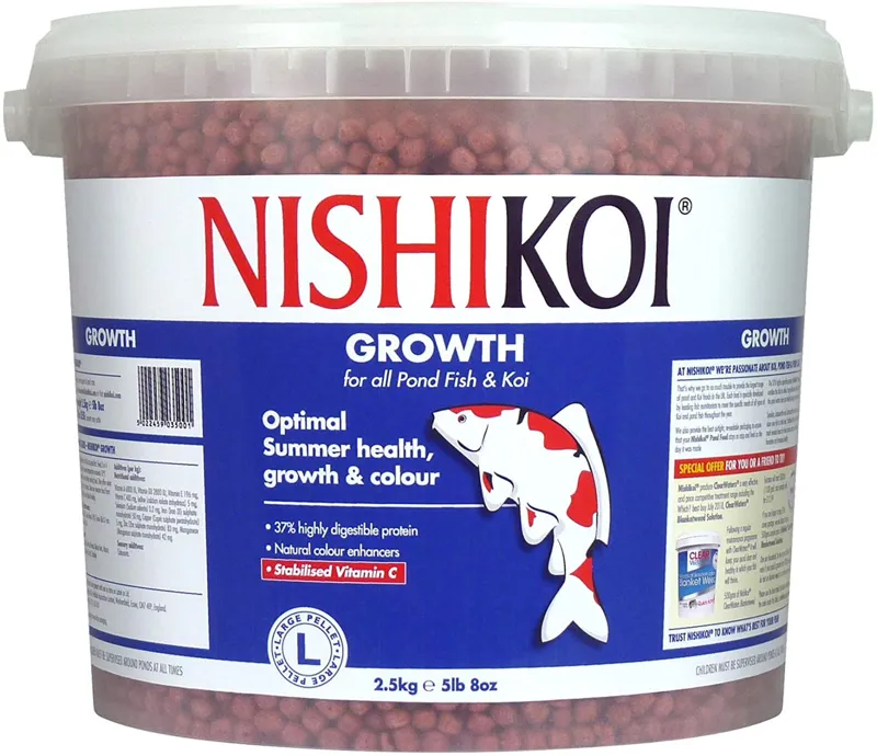 Nishikoi Growth Pellet Large 2.5kg 1 Nishikoi Growth Pellet Large 2.5kg
