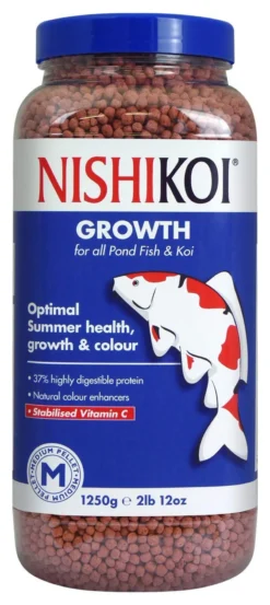 Nishikoi Growth Pellet Medium 1250g