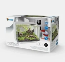 Superfish Home 25 Aquarium In Black