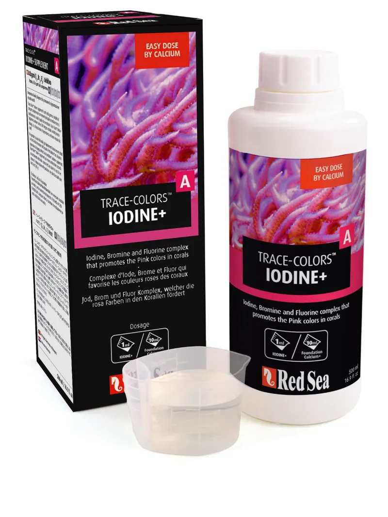 Red Sea Trace Colours Iodine A 500ml 1 Red Sea Trace Colours Iodine A 500ml