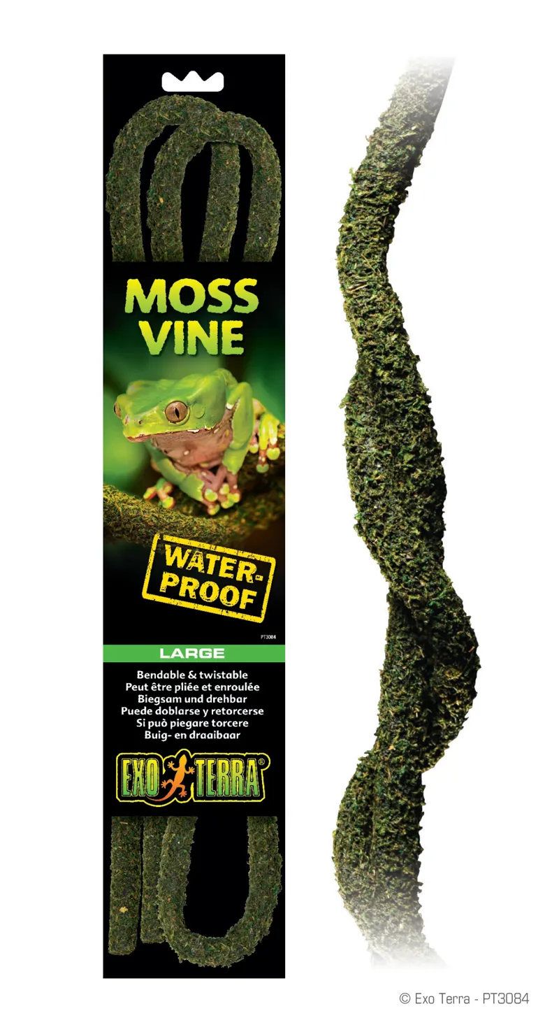 Exo Terra Bendable Moss Vine Large 1 Exo Terra Bendable Moss Vine Large