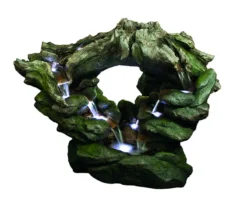 Oval Woodland Falls Fountain